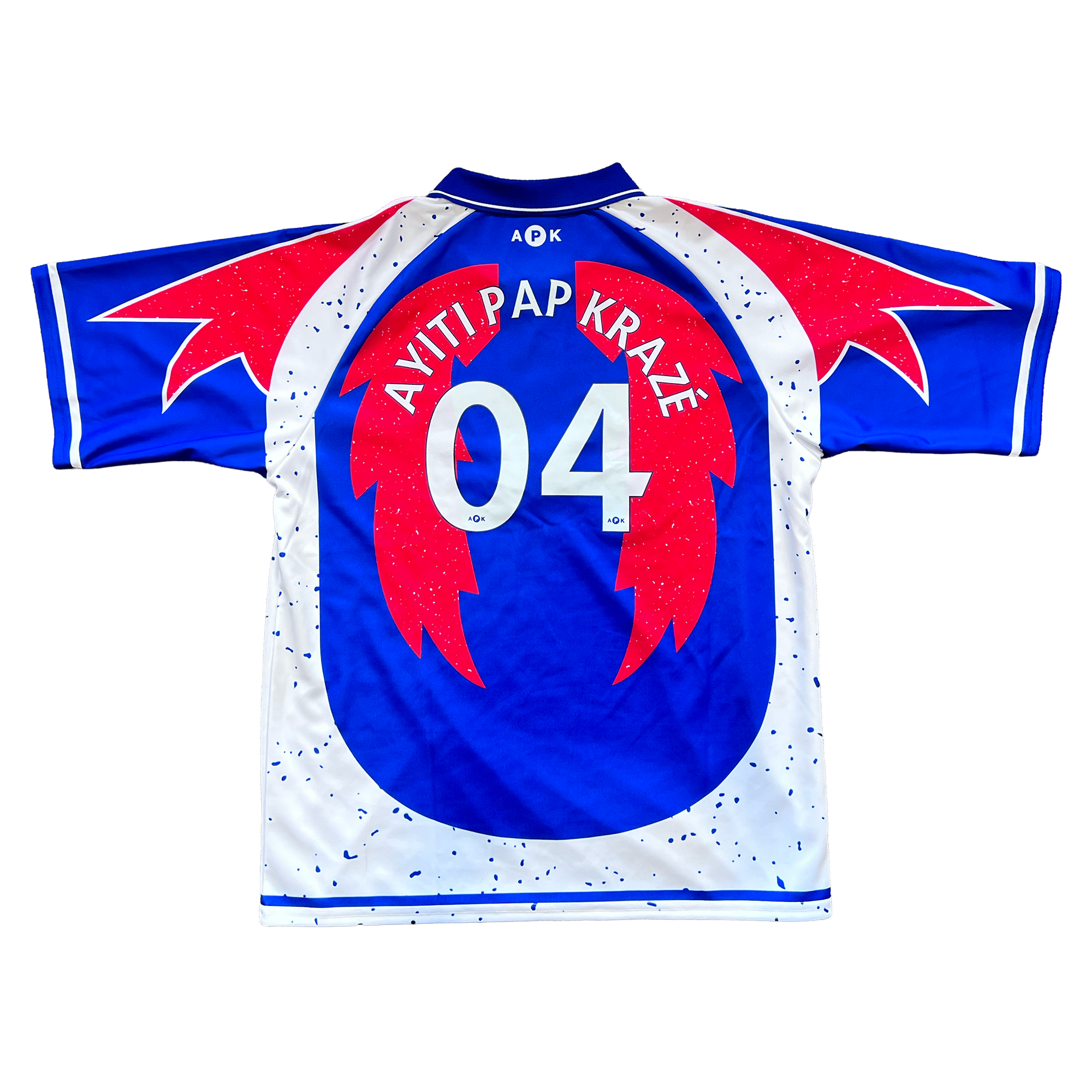 AYITI PAP KRAZÉ JERSEY (BLUE / RED)