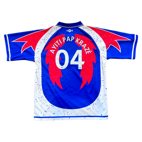 AYITI PAP KRAZÉ JERSEY (BLUE / RED)